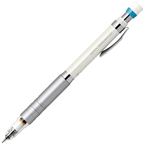 Zebra Druckbleistift delguard Typ LX 0,5 mm, Korpus weiß, (p-ma86-w) von ZEBRA