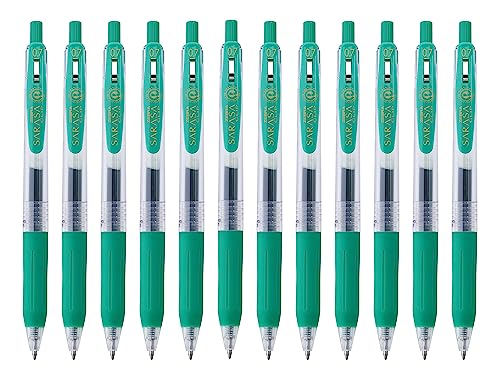 Zebra Sarasa Clip 0,7 mm Gel Ink Pen – Grün von ZEBRA