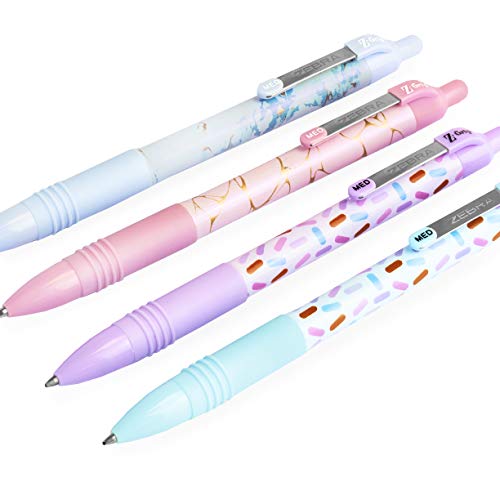 Zebra Z-Grip Kugelschreiber, glatt, 1,0 mm, schwarze Tinte, 1 Schaft, 4 Stück Zebra Z-Grip Kugelschreiber, glatt, 1,0 mm, schwarze Tinte, 1 Schaft, 4 Stück von Zebra Pen
