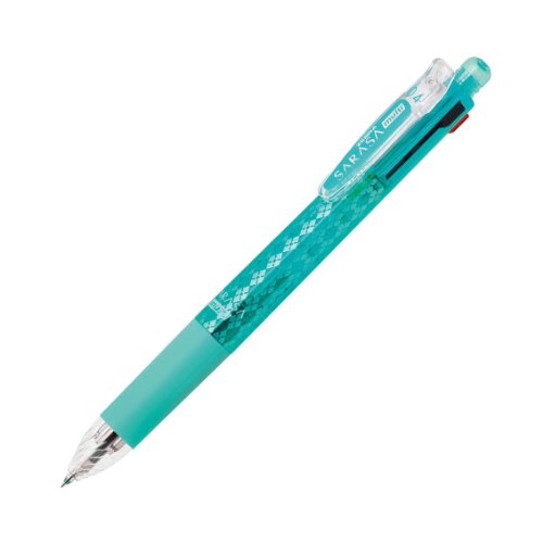 Zebra multi-function pen Sarasa multi 0.4 4 + 1 P-J4SAS11-BG Blue Green von ZEBRA