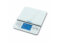 Zelmer ZKS1500N, Elektronische Küchenwaage, 5 kg, 1 g, Weiß, Gehärtetes Glas, LCD Zelmer ZKS1500N, Elektronische Küchenwaage, 5 kg, 1 g, Weiß, Gehärtetes Glas, LCD von ZELMER