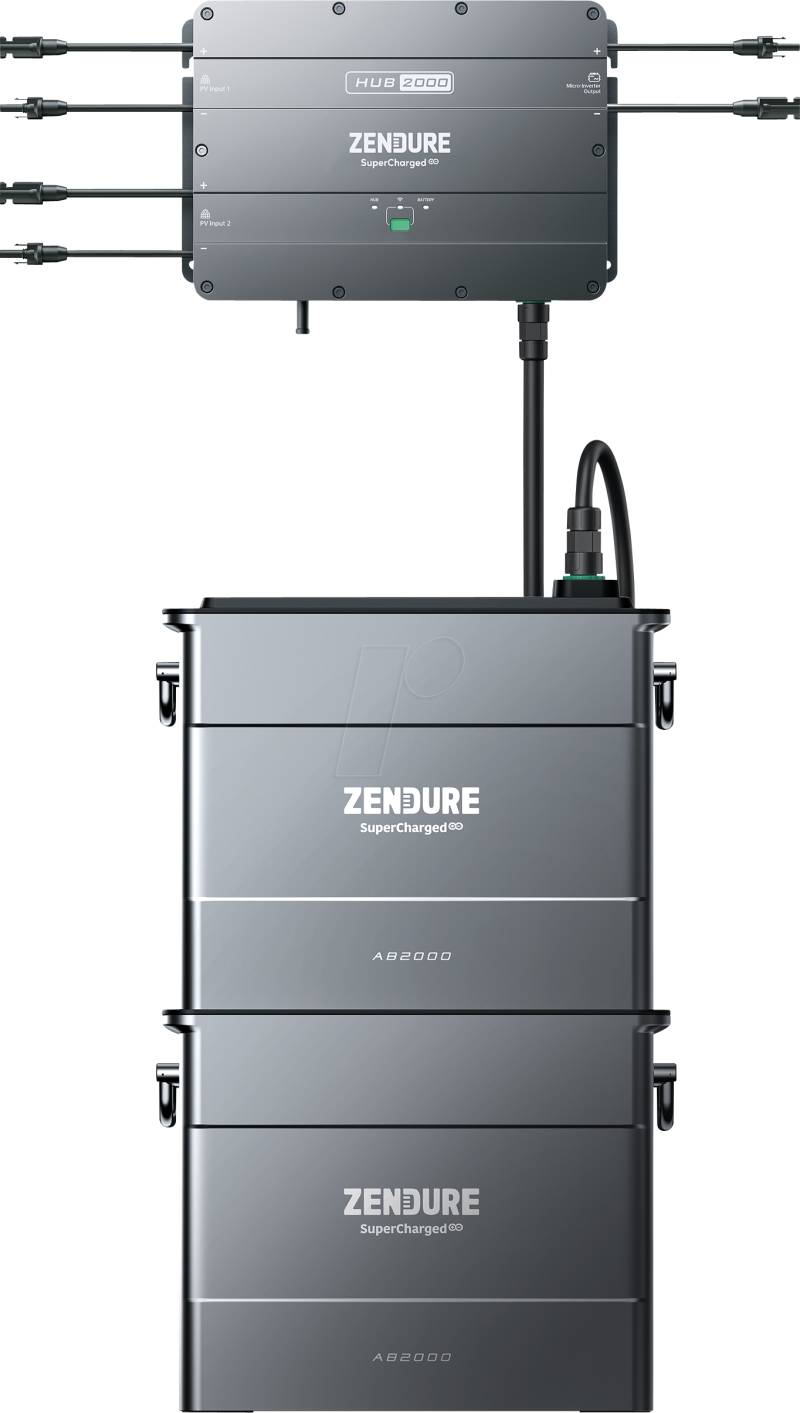 SF HUB-2000-2 - Zendure SolarFlow HUB-2000, 3840 Wh Speicher von ZENDURE