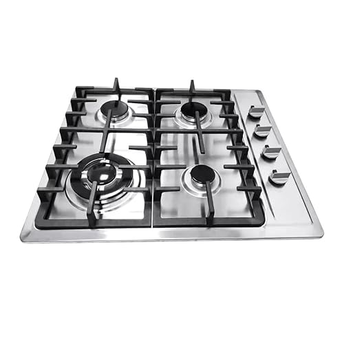 Kochfelder,Gaskochfeld 4 Flammig,Burners Built-In Stove,Infusionsdesign Gas Cooktop,Edelstahloberfläche Gas Einbau,Multi-Winkel-Befestigung,kann für Haushalte,Hotels, Restaurants und Motels Kochfelder,Gaskochfeld 4 Flammig,Burners Built-In Stove,Infusionsdesign Gas Cooktop,Edelstahloberfläche Gas Einbau,Multi-Winkel-Befestigung,kann für Haushalte,Hotels, Restaurants und Motels von ZENGRICE