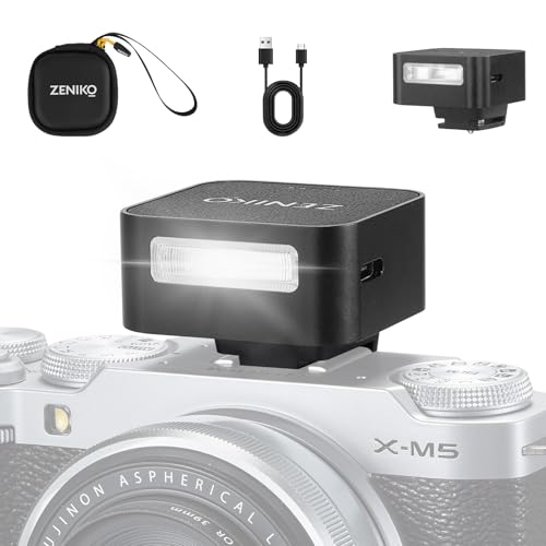 ZΕΝΙΚΟ ZF08 Camera Blitz, 6500K±200K Mini-Blitzgerät Mini Manual Flash für Canon, Sony, Fuji, Nikon, Panasonic, Olympus ZΕΝΙΚΟ ZF08 Camera Blitz, 6500K±200K Mini-Blitzgerät Mini Manual Flash für Canon, Sony, Fuji, Nikon, Panasonic, Olympus von ZENIKO