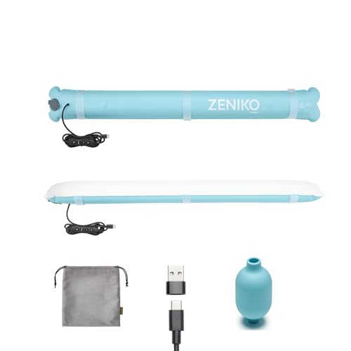 ZENIKO OT80BI Mehrzweck-Licht, aufblasbar, 80 cm, 15 W, zweifarbig, 3000 K-6500 K, mit Magnet-Luftpumpe, CRI96+ TLCI98+, für Fotografie, Camping, Live-Stream ZENIKO OT80BI Mehrzweck-Licht, aufblasbar, 80 cm, 15 W, zweifarbig, 3000 K-6500 K, mit Magnet-Luftpumpe, CRI96+ TLCI98+, für Fotografie, Camping, Live-Stream von ZENIKO