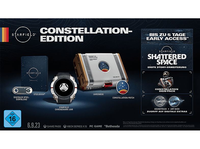Starfield - (Constellation-Edition) (Xbox Play Anywhere) [Xbox One & Xbox Series X S] von ZENIMAX GERMANY GMBH