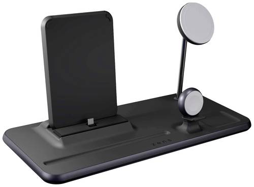 ZENS Induktions-Ladegerät Aluminium Series 4 in 1 Magnetic Wireless MagSafe Charger ZEDC21B/00 Ausg ZENS Induktions-Ladegerät Aluminium Series 4 in 1 Magnetic Wireless MagSafe Charger ZEDC21B/00 Ausg von ZENS