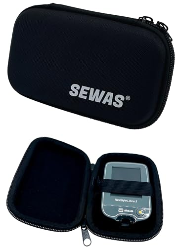 SEWAS Tasche Hardcase für Freestyle Libre Messgerät 3 - Gürteltasche Blutzuckermessgerät Diabetikertasche Etui Schutzcase SEWAS Tasche Hardcase für Freestyle Libre Messgerät 3 - Gürteltasche Blutzuckermessgerät Diabetikertasche Etui Schutzcase von ZENXEAY