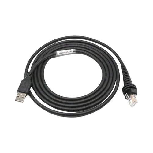 3 m langes Barcode-Scanner-USB-Kabel für 1250 G/1900 G/1300 G/1200 G/1202 G, verbessert die Leistung, einfache Verbindung von ZEPFJHE