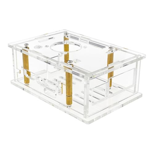 Acryl-Schutzhülle für Entwicklungsplatine Gehäuse Box mit Lüfter und Kühlkörper für optionale Acryl-Schutzhülle für Entwicklungsplatine Gehäuse Box mit Lüfter und Kühlkörper für optionale von ZEPFJHE