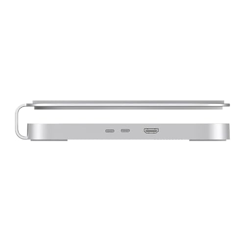 Aluminium-Ständer USB-C-Laufwerke Gehäuse für 2024 Typ C Dockingstation Laufwerke Gehäuse Kartenleser Laufwerke Erweiterung von ZEPFJHE