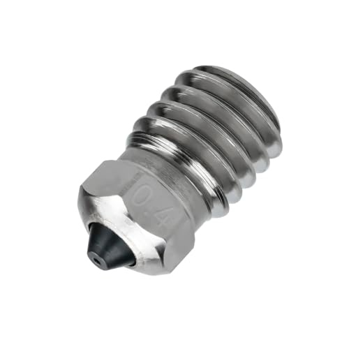 Düse aus gehärtetem Stahl, 0,2 mm/0,4 mm/0,6 mm/0,8 mm, hervorragende Verschleißfestigkeit für verschiedene Filamente für P1 3D-Drucker Düse aus gehärtetem Stahl, 0,2 mm/0,4 mm/0,6 mm/0,8 mm, hervorragende Verschleißfestigkeit für verschiedene Filamente für P1 3D-Drucker von ZEPFJHE