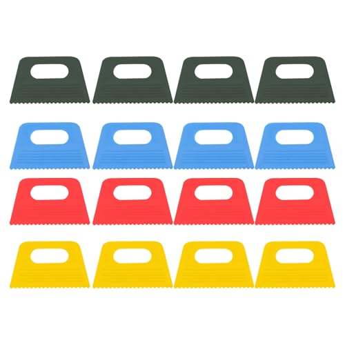 Farbiges Schaber-Set für Kinder, Studenten, Erwachsene, ergonomischer Griff, Töpferei-Schaber, Werkzeug für Ton, Töpferei, Modellierung, 16-teilig Farbiges Schaber-Set für Kinder, Studenten, Erwachsene, ergonomischer Griff, Töpferei-Schaber, Werkzeug für Ton, Töpferei, Modellierung, 16-teilig von ZEPFJHE