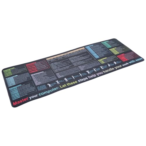 Großes Tastatur-Pad mit Wort-Shortcut für Büro-Software und Gaming mit von ZEPFJHE