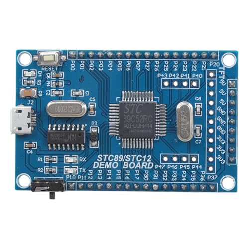 Hochleistungs-Mikrocontroller STC89C52 STC51 Cores Development Board für Anwendungen und einfaches Experimentieren Hochleistungs-Mikrocontroller STC89C52 STC51 Cores Development Board für Anwendungen und einfaches Experimentieren von ZEPFJHE