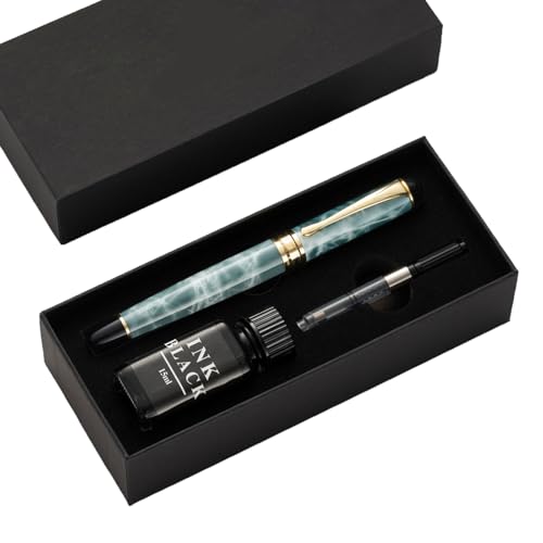 Kalligraphie-Stift 0,7/1,0 mm Füllfederhalter-Set, Füllfederhalter-Set, Schreibstift, Business-Stift, Schulbedarf zum Schreiben Kalligraphie-Stift 0,7/1,0 mm Füllfederhalter-Set, Füllfederhalter-Set, Schreibstift, Business-Stift, Schulbedarf zum Schreiben von ZEPFJHE