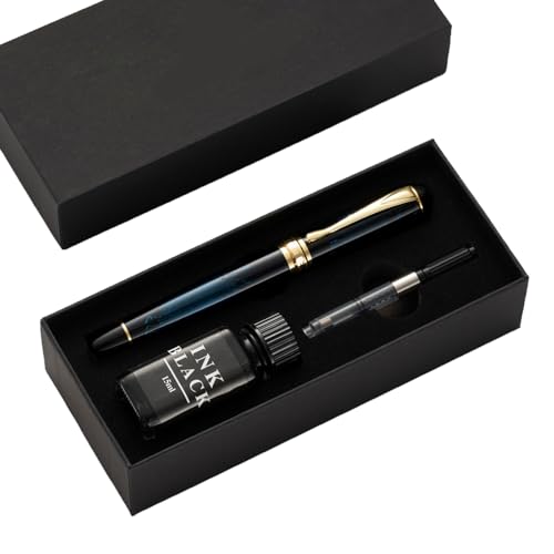 Kalligraphie-Stift 0,7/1,0 mm Füllfederhalter-Set, Füllfederhalter-Set, Schreibstift, Business-Stift, Schulbedarf zum Schreiben Kalligraphie-Stift 0,7/1,0 mm Füllfederhalter-Set, Füllfederhalter-Set, Schreibstift, Business-Stift, Schulbedarf zum Schreiben von ZEPFJHE