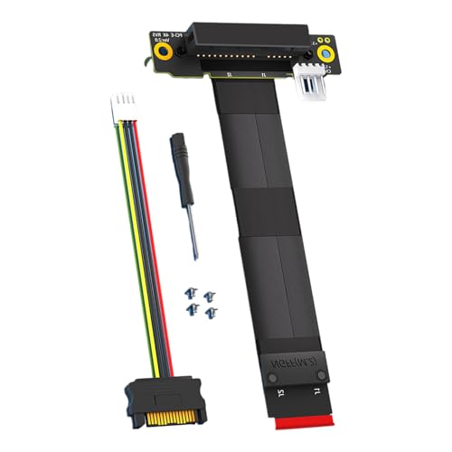 Key M auf PCIe Grafikkarte 180/90 Grad Risers Adapterkarte PCIE 16X 8X Verlängerungskabel für 2230 2242 2260 Key M auf PCIe Grafikkarte 180/90 Grad Risers Adapterkarte PCIE 16X 8X Verlängerungskabel für 2230 2242 2260 von ZEPFJHE