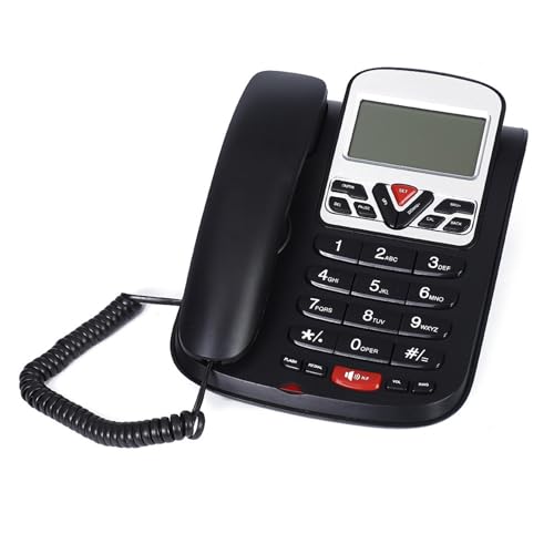 L-51 Festnetztelefon, Festnetztelefon, für Hotelzimmer, Büro, mit Anruferanzeige, Doppellochverbindung von ZEPFJHE
