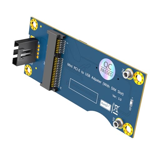 LTE Industrial PCIE auf USB 2.0 Adapterstecker mit Kartensteckplatz für WWAN/LTE 3G-Modul, geeignet für PC LTE Industrial PCIE auf USB 2.0 Adapterstecker mit Kartensteckplatz für WWAN/LTE 3G-Modul, geeignet für PC von ZEPFJHE