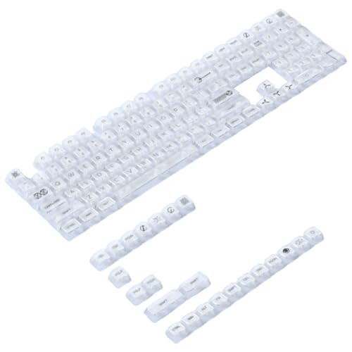 Mehrere Layout-Tastenkappen, langlebig, klare Tastenkappen für mechanische Tastaturen und Pflege Mehrere Layout-Tastenkappen, langlebig, klare Tastenkappen für mechanische Tastaturen und Pflege von ZEPFJHE
