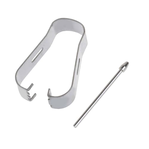 Metallmine mit Clip, konisch, silberfarben, für bemerkenswerte Schreiber, Schreibstifte, leicht zu tragen, glattes Schreiben Metallmine mit Clip, konisch, silberfarben, für bemerkenswerte Schreiber, Schreibstifte, leicht zu tragen, glattes Schreiben von ZEPFJHE