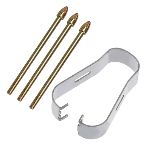 Metallstift-Nachfüllminen und Clip für bemerkenswerte Schreiber, Schreibstifte, glattes Schreiben und einfacher Austausch, 3 Stück von ZEPFJHE