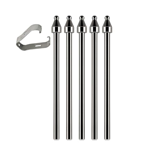 Nachfüllminen und Clip aus Legierungsmetall für bemerkenswerte Schreiber, Schreibstifte, glattes Schreiben und einfacher Austausch Nachfüllminen und Clip aus Legierungsmetall für bemerkenswerte Schreiber, Schreibstifte, glattes Schreiben und einfacher Austausch von ZEPFJHE