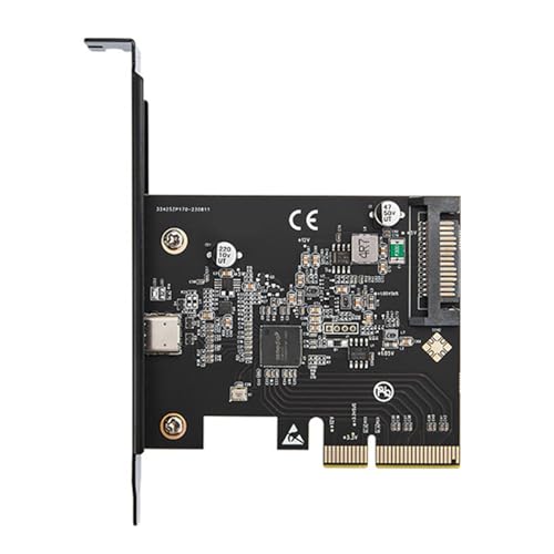 PCIe3.0x4 auf USB 3.2 Typ C Controller-Karte für überlegene Datenübertragungsgeschwindigkeiten bis zu 20 Gbit/s Computer-Verbindungszubehör PCIe3.0x4 auf USB 3.2 Typ C Controller-Karte für überlegene Datenübertragungsgeschwindigkeiten bis zu 20 Gbit/s Computer-Verbindungszubehör von ZEPFJHE