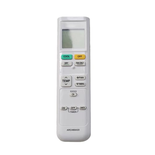 Professionelle Fernbedienung LCD Klimaanlagen Fernbedienung Für ARC480A33 Ersatz Klimaanlageneinheiten Professionelle Fernbedienung LCD Klimaanlagen Fernbedienung Für ARC480A33 Ersatz Klimaanlageneinheiten von ZEPFJHE