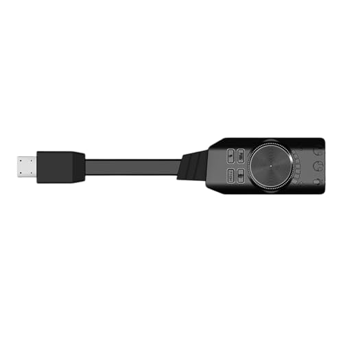 USB-Soundkarte Virtual 7.1 Surround Sound USB-Adapter Enhaner verbessert Gaming auf PC-Headsets Steuerungen USB-Soundkarte Virtual 7.1 Surround Sound USB-Adapter Enhaner verbessert Gaming auf PC-Headsets Steuerungen von ZEPFJHE