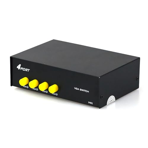 VGA-Umschaltbox, 4-in-1-Ausgang, manuelle Freigabe-Auswahl für LCD-PC-Projektor-Leinwände VGA-Umschaltbox, 4-in-1-Ausgang, manuelle Freigabe-Auswahl für LCD-PC-Projektor-Leinwände von ZEPFJHE