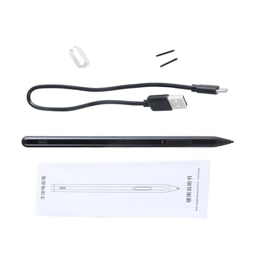Wiederaufladbarer digitaler Stift für Touchscreens, Aluminium, kratzfeste Spitze, empfindlicher kapazitiver Stift für Tablets Wiederaufladbarer digitaler Stift für Touchscreens, Aluminium, kratzfeste Spitze, empfindlicher kapazitiver Stift für Tablets von ZEPFJHE
