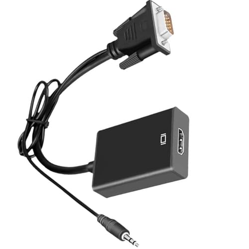 ZEPFJHE 1080P PC Computer HDTV zu VGA Video Konverter 3,5 mm Sound Buchse auf Stecker Adapter für Laptop Top Boxen Monitore Projektoren ZEPFJHE 1080P PC Computer HDTV zu VGA Video Konverter 3,5 mm Sound Buchse auf Stecker Adapter für Laptop Top Boxen Monitore Projektoren von ZEPFJHE