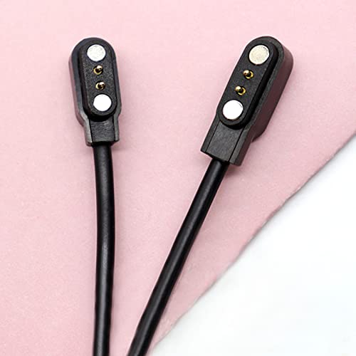 ZEPFJHE 2-poliges starkes Kabel USB-Ladekabel Kabel Seil schwarz für IP68 Smartwatches von ZEPFJHE