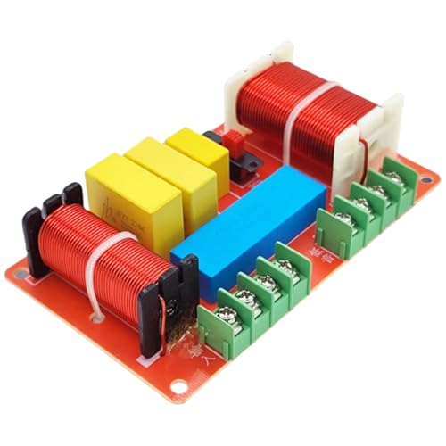 ZEPFJHE 250 W 3 Wege 1 Höhen 2 Bass Hoch-Niedrigfrequenzteiler für Lautsprecher Frequenzweichen Frequenzteiler mit Schaltern einstellbar ZEPFJHE 250 W 3 Wege 1 Höhen 2 Bass Hoch-Niedrigfrequenzteiler für Lautsprecher Frequenzweichen Frequenzteiler mit Schaltern einstellbar von ZEPFJHE