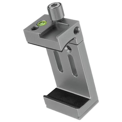 ZEPFJHE Aluminium-Telefonhalterung für Stativ, verstellbare Handy-Stativhalterung, Schnellwechselplatte, verstellbare Klemme, geeignet für Telefone ZEPFJHE Aluminium-Telefonhalterung für Stativ, verstellbare Handy-Stativhalterung, Schnellwechselplatte, verstellbare Klemme, geeignet für Telefone von ZEPFJHE