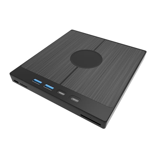 ZEPFJHE Externer USB 3.0 USB C DVDs Player ROM Disk Drives Tragbare DVDs Brenner für Laptop Desktop PC Win11/10/8/7 ZEPFJHE Externer USB 3.0 USB C DVDs Player ROM Disk Drives Tragbare DVDs Brenner für Laptop Desktop PC Win11/10/8/7 von ZEPFJHE