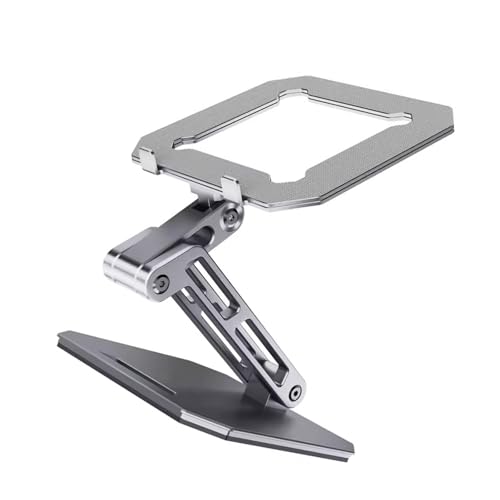 ZEPFJHE Faltbare Tablet-Halterung aus Aluminium mit großen Belüftungsöffnungen für 11 Zoll / 12,9 Zoll Notebooks von ZEPFJHE