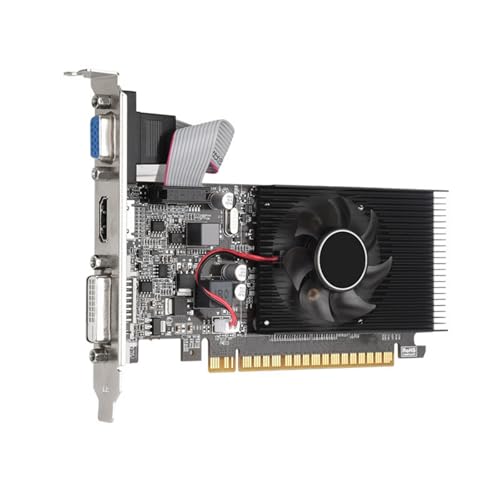 ZEPFJHE GT210 Grafikkarte, 1 GB/DDR3/64 Bit, Grafikkarte, Computer-Grafikkarte mit VGA-Anschluss für Bürounterhaltung ZEPFJHE GT210 Grafikkarte, 1 GB/DDR3/64 Bit, Grafikkarte, Computer-Grafikkarte mit VGA-Anschluss für Bürounterhaltung von ZEPFJHE