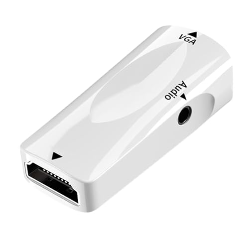 ZEPFJHE Kompakte HDTV Zu VGA Adapter Mit 3 5 Mm Kabel Für Chromebooks Projektoren Anzeigen Verbesserung Der Signale Performances ZEPFJHE Kompakte HDTV Zu VGA Adapter Mit 3 5 Mm Kabel Für Chromebooks Projektoren Anzeigen Verbesserung Der Signale Performances von ZEPFJHE