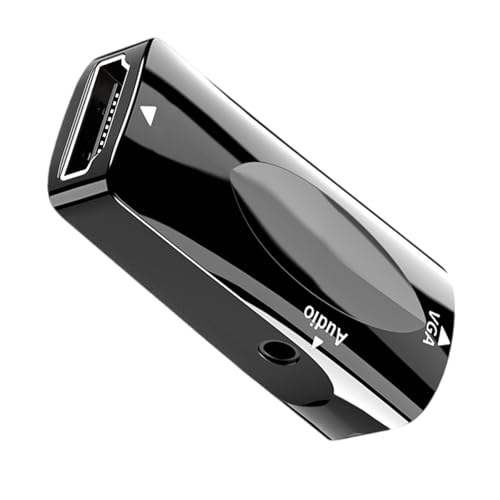 ZEPFJHE Kompakte HDTV Zu VGA Adapter Mit 3 5 Mm Kabel Für Chromebooks Projektoren Anzeigen Verbesserung Der Signale Performances ZEPFJHE Kompakte HDTV Zu VGA Adapter Mit 3 5 Mm Kabel Für Chromebooks Projektoren Anzeigen Verbesserung Der Signale Performances von ZEPFJHE