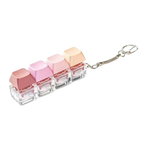 ZEPFJHE LED-Licht-Tastatur-Klicks, Schlüsselanhänger, Tastenkappen-Tester, optional für Tastaturklicks, LED-Licht, Schlüsselanhänger-Spielzeug ZEPFJHE LED-Licht-Tastatur-Klicks, Schlüsselanhänger, Tastenkappen-Tester, optional für Tastaturklicks, LED-Licht, Schlüsselanhänger-Spielzeug von ZEPFJHE
