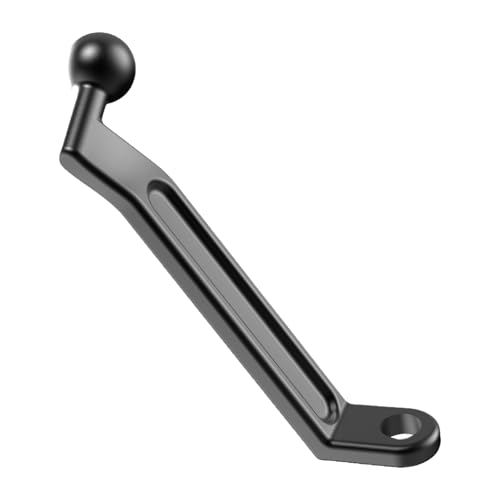 ZEPFJHE Motorcycle Navigation Phone Base Bracket Rear View Extender Adapter Holder 17mm Head Mount Adapter von ZEPFJHE