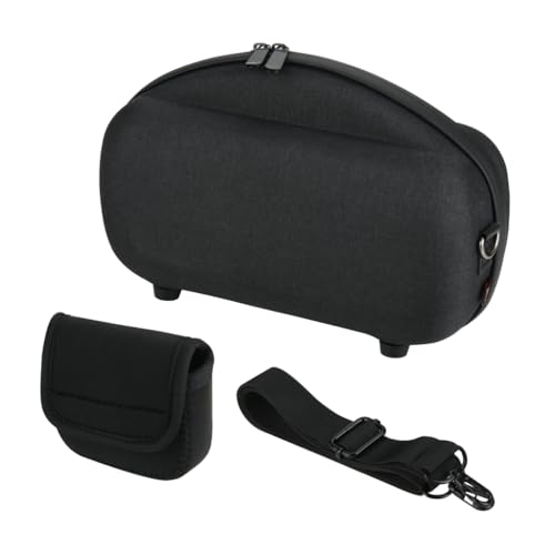 ZEPFJHE Tragbare Lautsprecher-Tasche für Lautsprecher, Hartschalen-Reisetasche mit Schultergurt, weiches Samtfutter ZEPFJHE Tragbare Lautsprecher-Tasche für Lautsprecher, Hartschalen-Reisetasche mit Schultergurt, weiches Samtfutter von ZEPFJHE