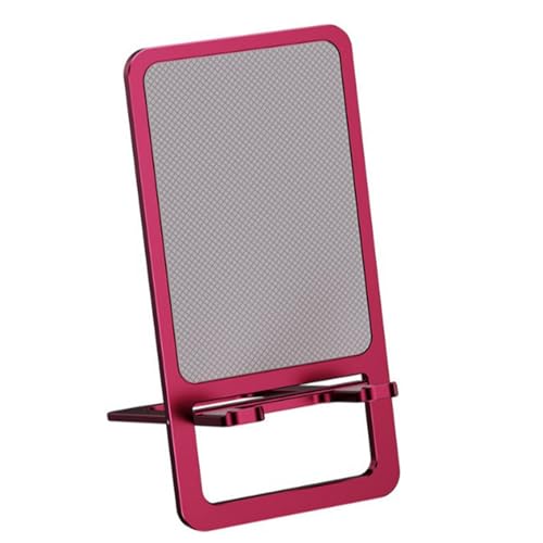 ZEPFJHE Tragbarer Handyhalter, zusammenklappbarer Ständer für Tablets und Handys, Aluminiumlegierung, Schreibtischhalterung für Heimbüros und Unterhaltung ZEPFJHE Tragbarer Handyhalter, zusammenklappbarer Ständer für Tablets und Handys, Aluminiumlegierung, Schreibtischhalterung für Heimbüros und Unterhaltung von ZEPFJHE