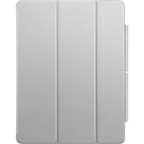 SaharaCase ESR Folio-Schutzhülle für Apple iPad Pro 12,9 Zoll (4., 5. und 6. Generation 2020–2022), stoßfester Bumper, robuster Schutz, Rutschfester Griff, Lederständer (grau) von ZERODAMAGE SAHARA CASE
