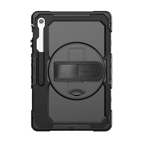 SaharaCase – Raider Series Defense Schutzhülle für Galaxy Tab S10 FE+, Schwarz, (TB00474) von ZERODAMAGE SAHARA CASE