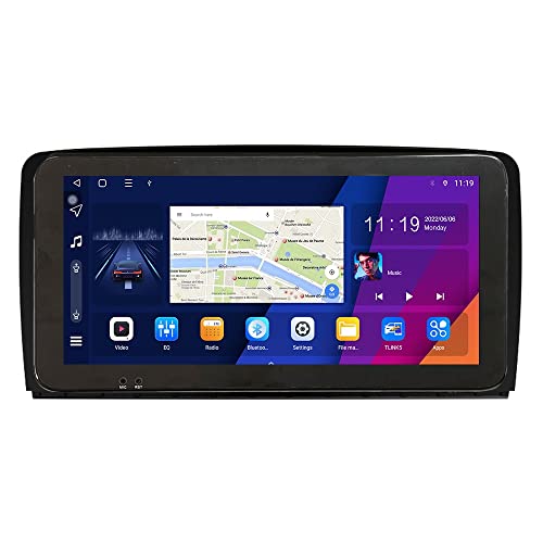 10.33" QLED/IPS 1600x720 CarPlay Android Autoradio Autonavigation Stereo Multimedia Player GPS Radio DSP Touchscreen fürBENZ W251 R300 R350 2006-2014 10.33" QLED/IPS 1600x720 CarPlay Android Autoradio Autonavigation Stereo Multimedia Player GPS Radio DSP Touchscreen fürBENZ W251 R300 R350 2006-2014 von ZERTRAN
