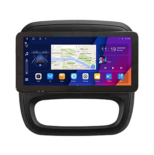 10.33" QLED/IPS 1600x720 CarPlay Android Autoradio Autonavigation Stereo Multimedia Player GPS Radio DSP Touchscreen fürRenault TRAFIC/OPEL VIVARO 2015 von ZERTRAN